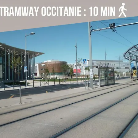 Apartament Le Chic Urbain - Hopitaux Facultes - Chateau D'o - Free Parking Montpellier
