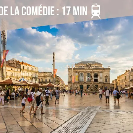Le Chic Urbain - Hopitaux Facultes - Chateau D'o - Free Parking Montpellier